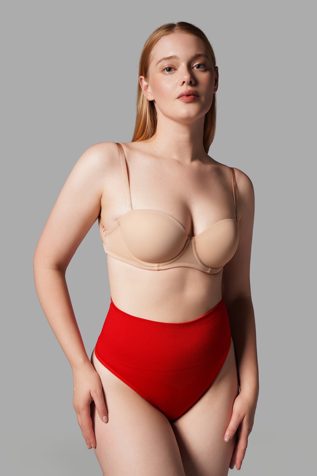 Seamless String Korse – Kırmızı