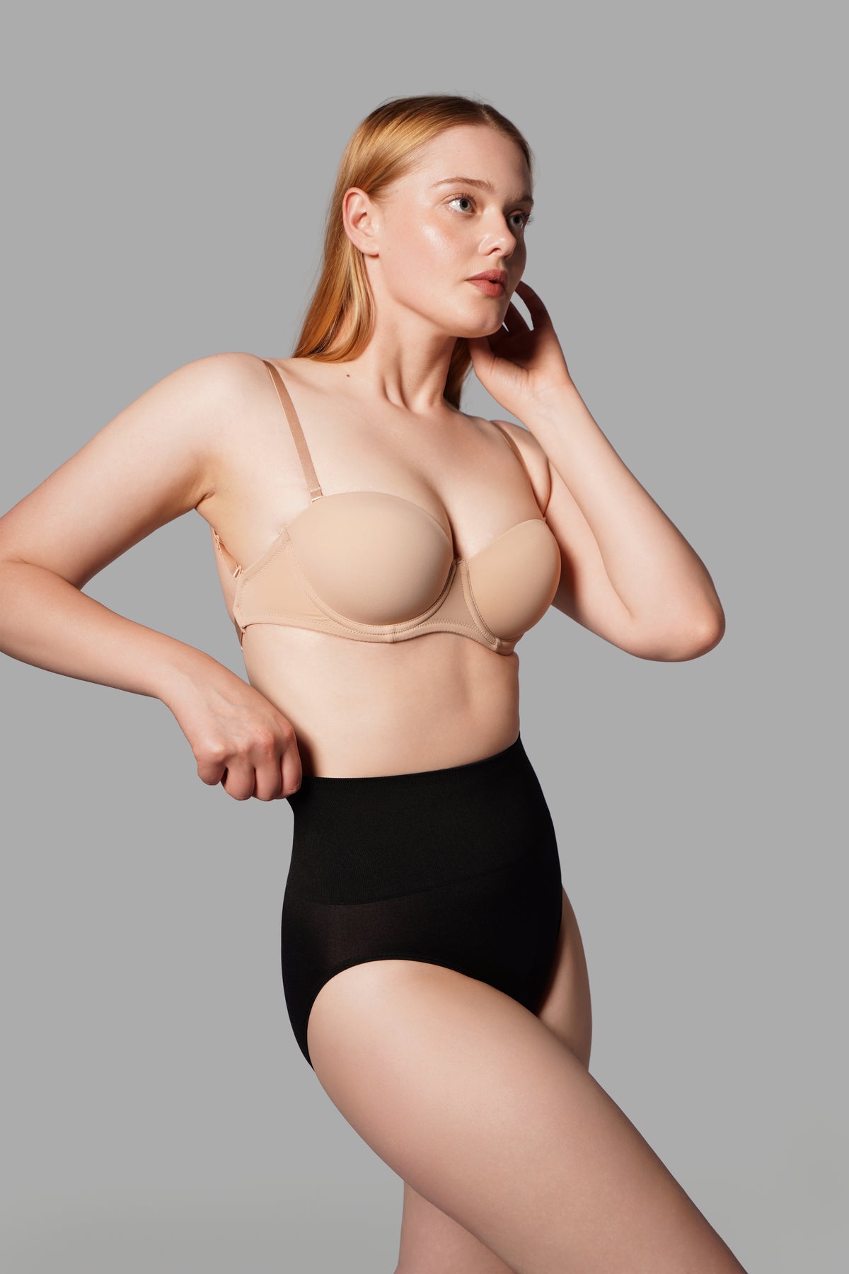 Toparlayıcı Slip Külot Korse – Siyah