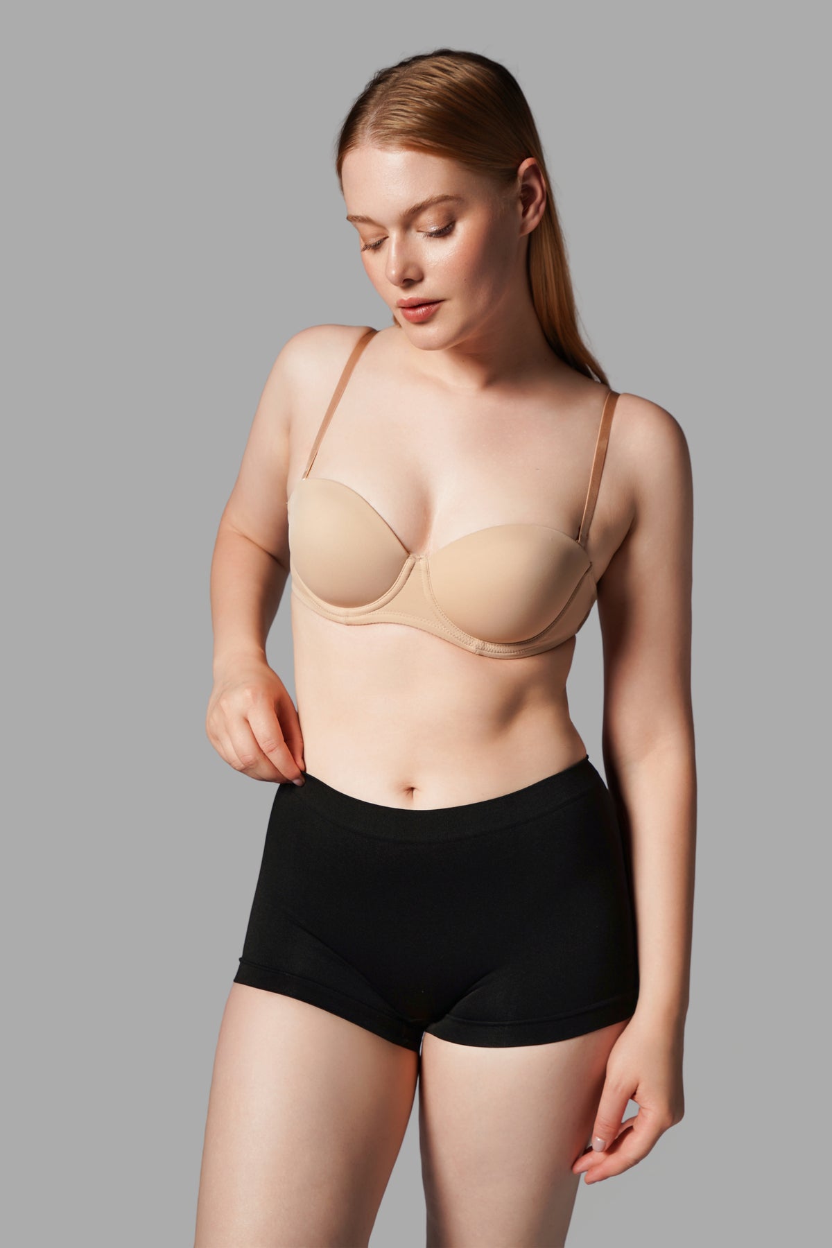 Toparlayıcı İz Yapmayan Örme Boxer – Siyah