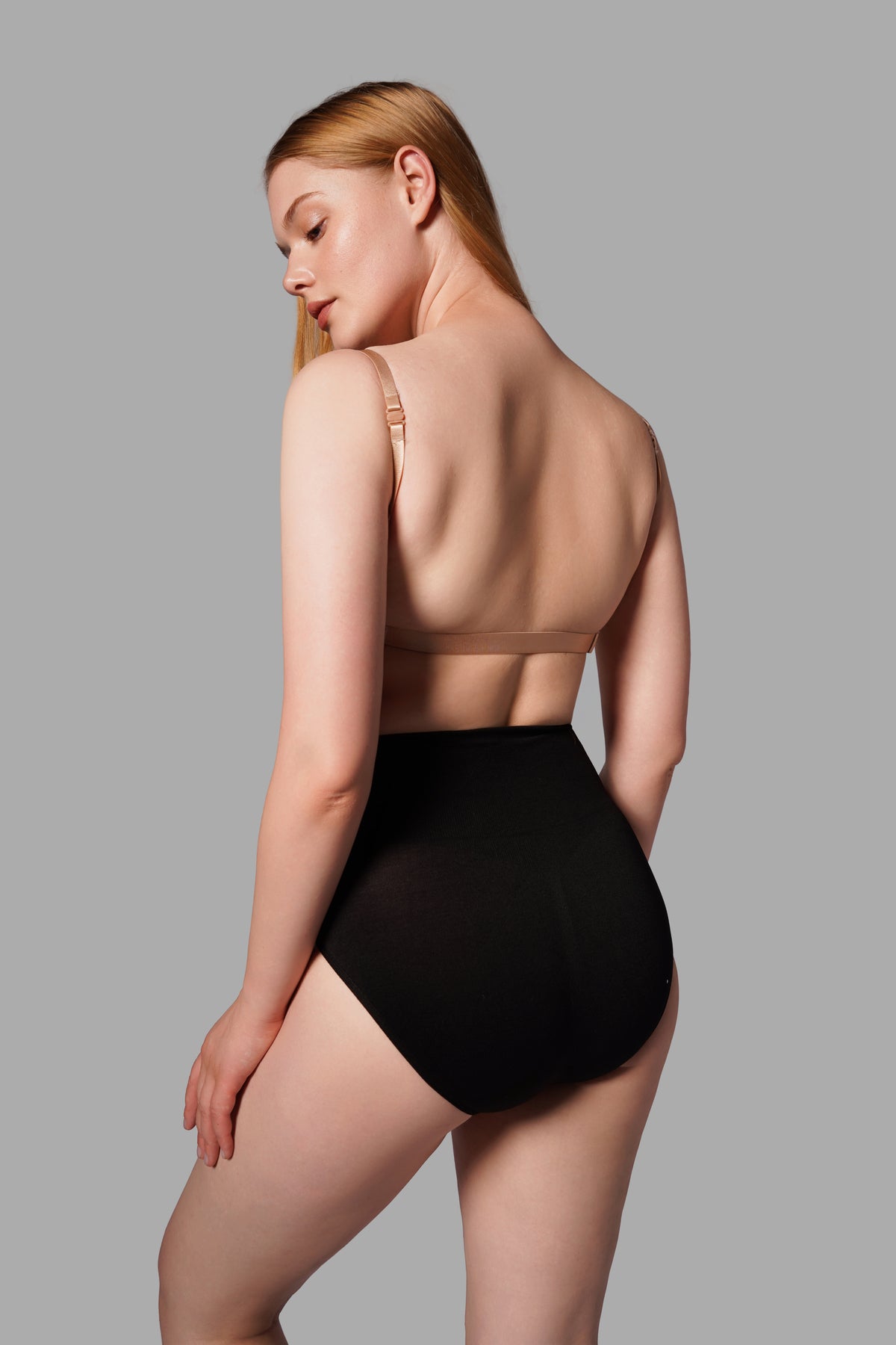 Toparlayıcı Slip Külot Korse – Siyah