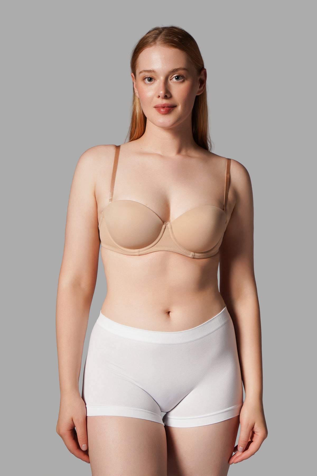 Toparlayıcı İz Yapmayan Örme Boxer – Beyaz