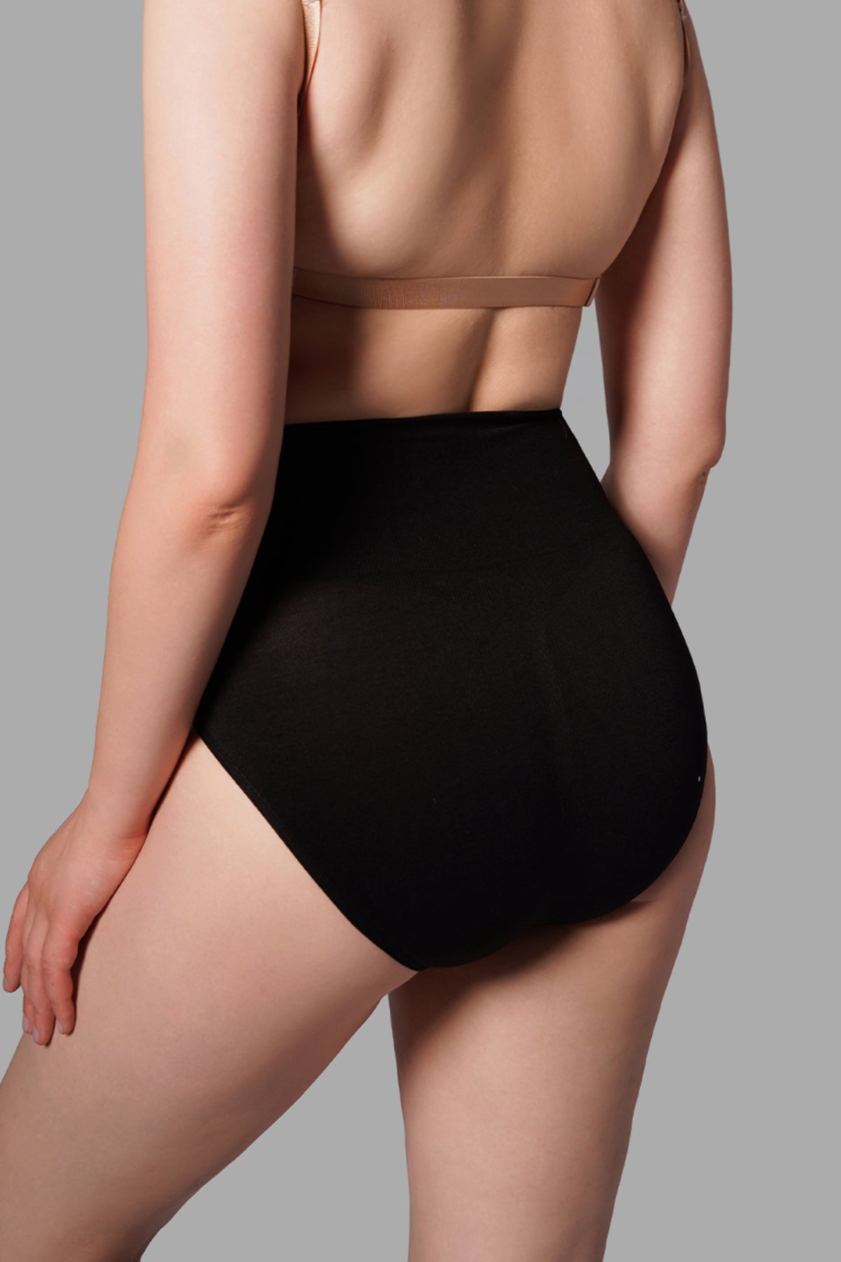 Toparlayıcı Slip Külot Korse – Siyah
