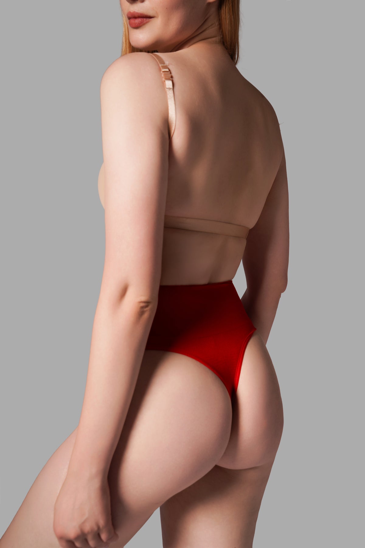 Seamless String Korse – Kırmızı