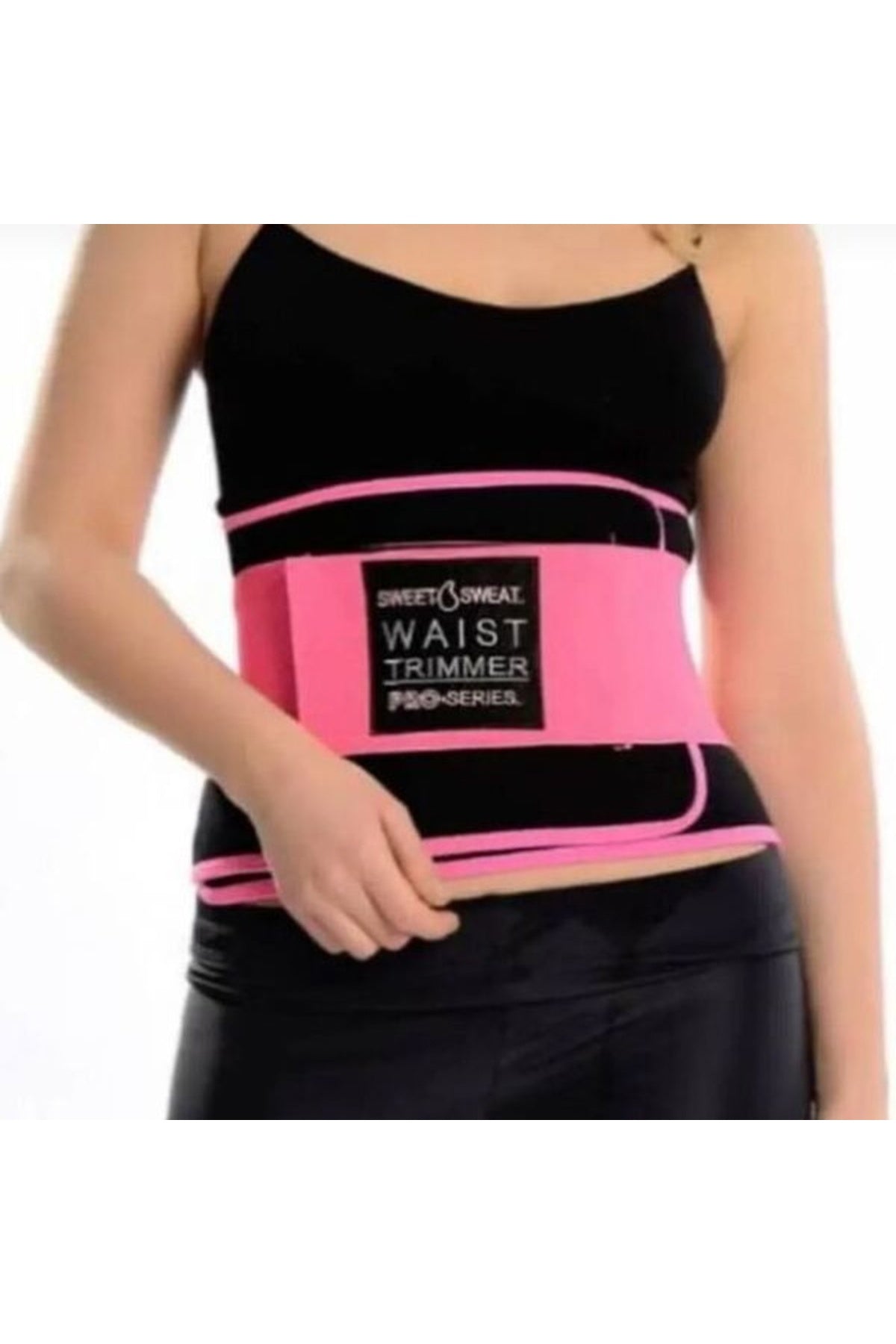 Neopren Yağ Yakma Kemeri – Pembe