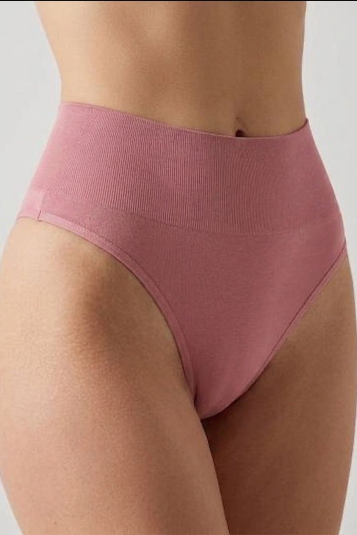 Toparlayıcı Slip Külot Korse – Gül Kurusu