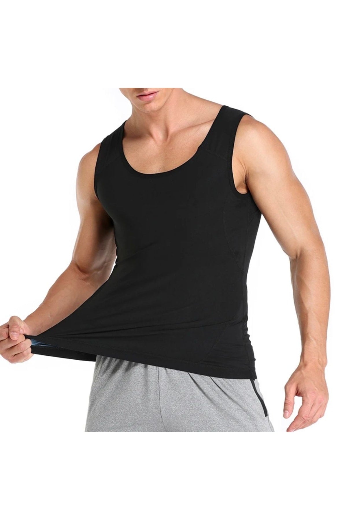 Termal Sauna Atlet Korse – Siyah